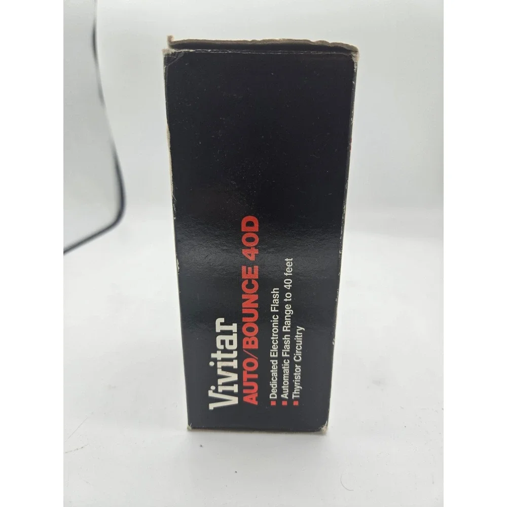 Classic‎ Vivitar Auto/Bounce 40D Dedicated Flash w/ Box